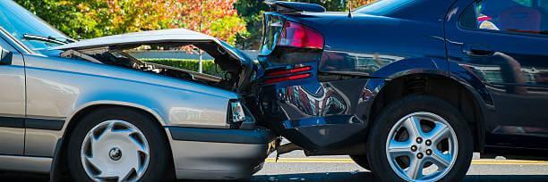 photo of a car accident